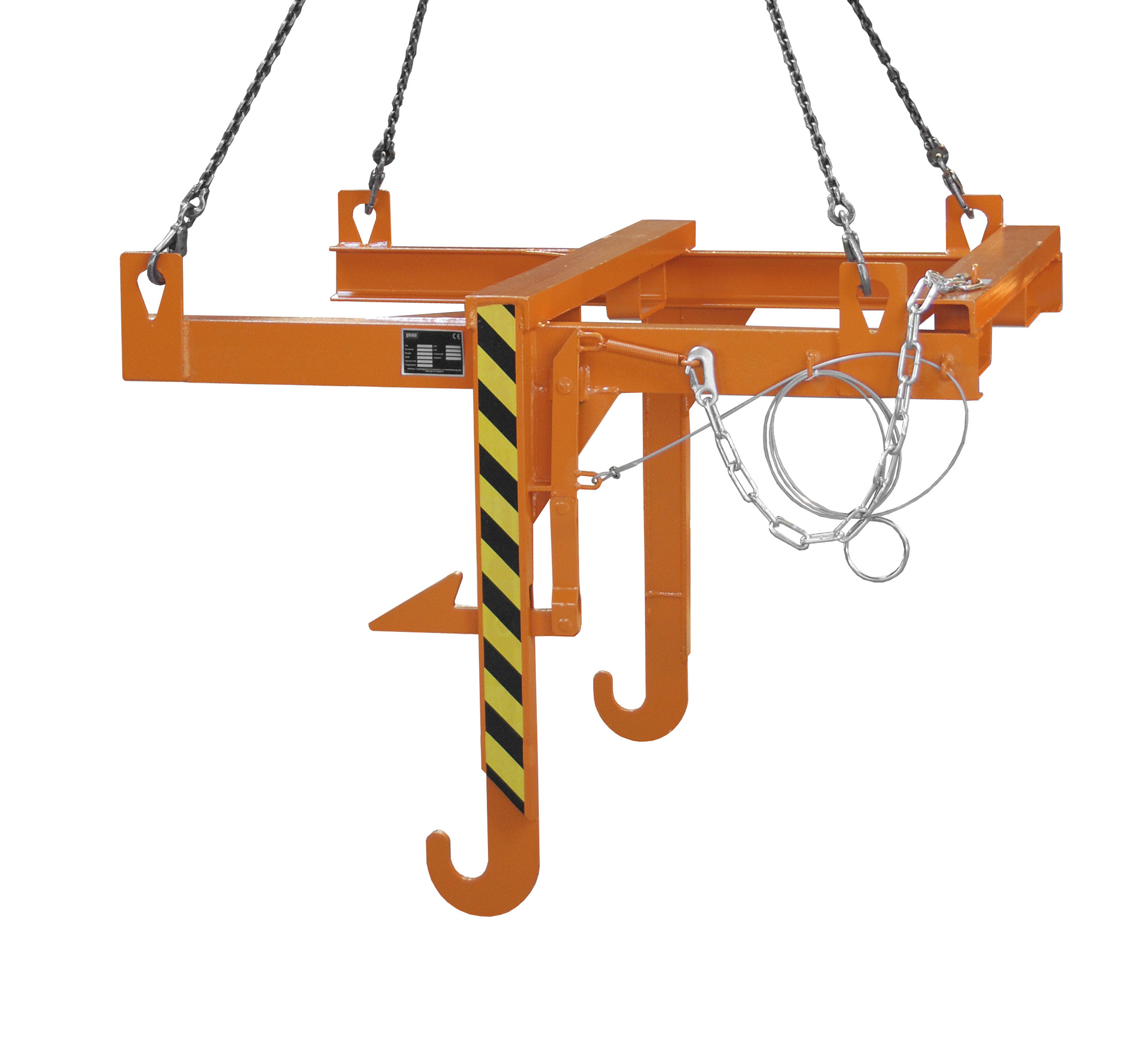 Kipptraverse für Baustoffbehälter Typ BBT